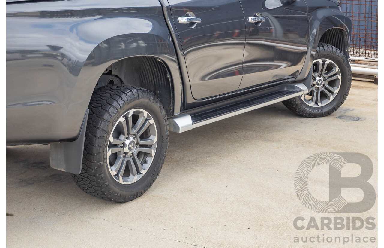 4/2019 Mitsubishi Triton GLS Premium (4x4) MR MY19 Double Cab Graphite Grey Metallic Turbo Diesel 2.4L