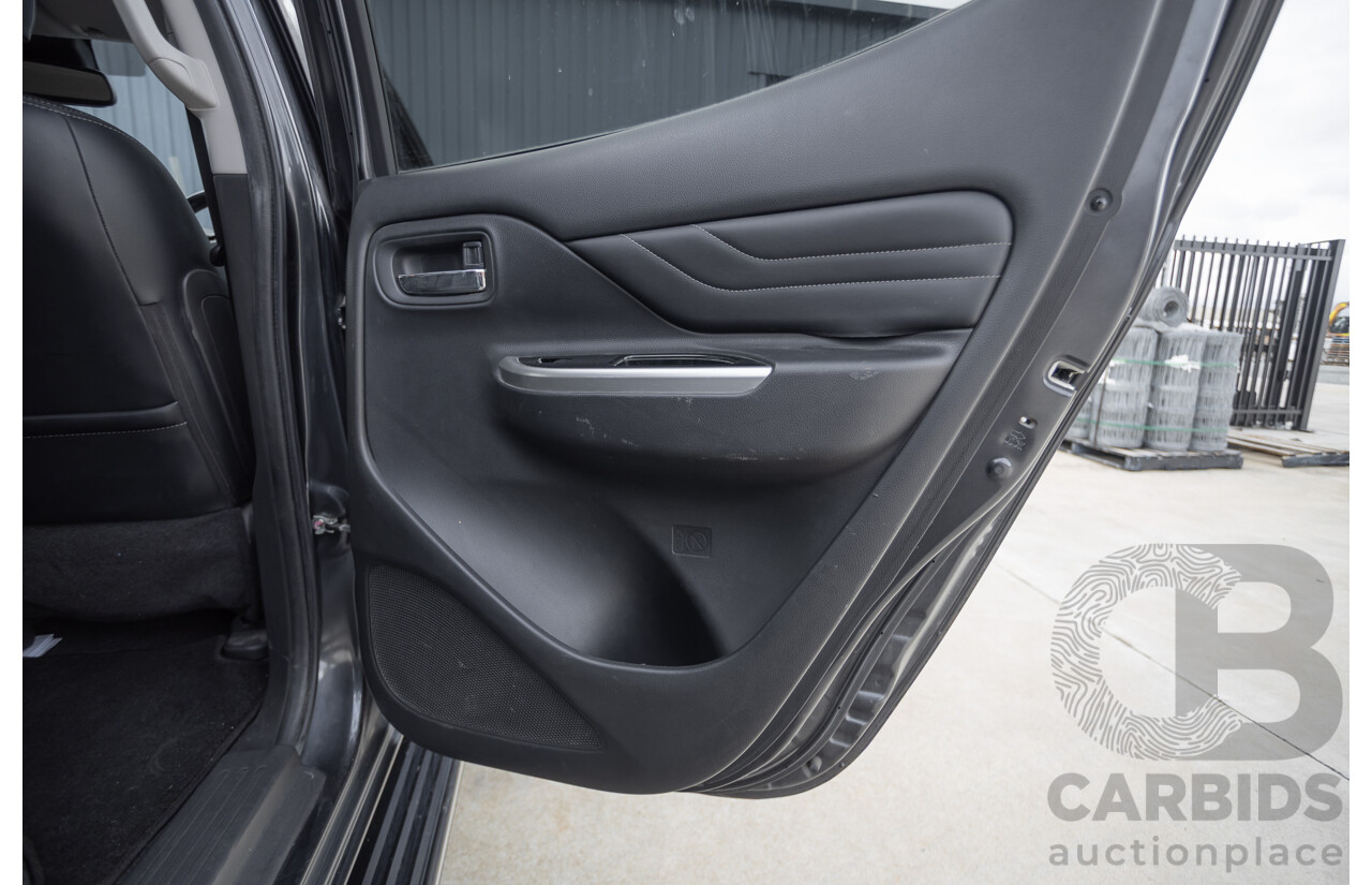 4/2019 Mitsubishi Triton GLS Premium (4x4) MR MY19 Double Cab Graphite Grey Metallic Turbo Diesel 2.4L