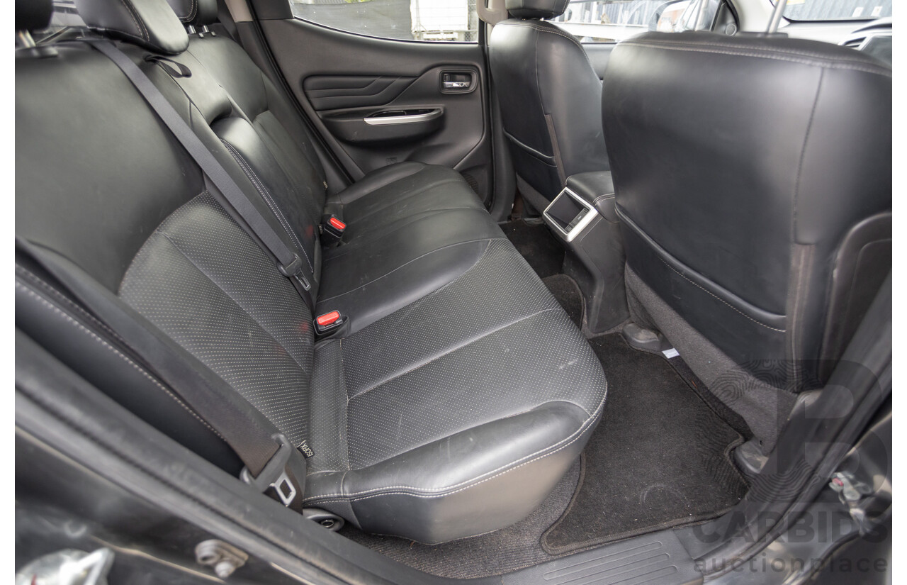 4/2019 Mitsubishi Triton GLS Premium (4x4) MR MY19 Double Cab Graphite Grey Metallic Turbo Diesel 2.4L