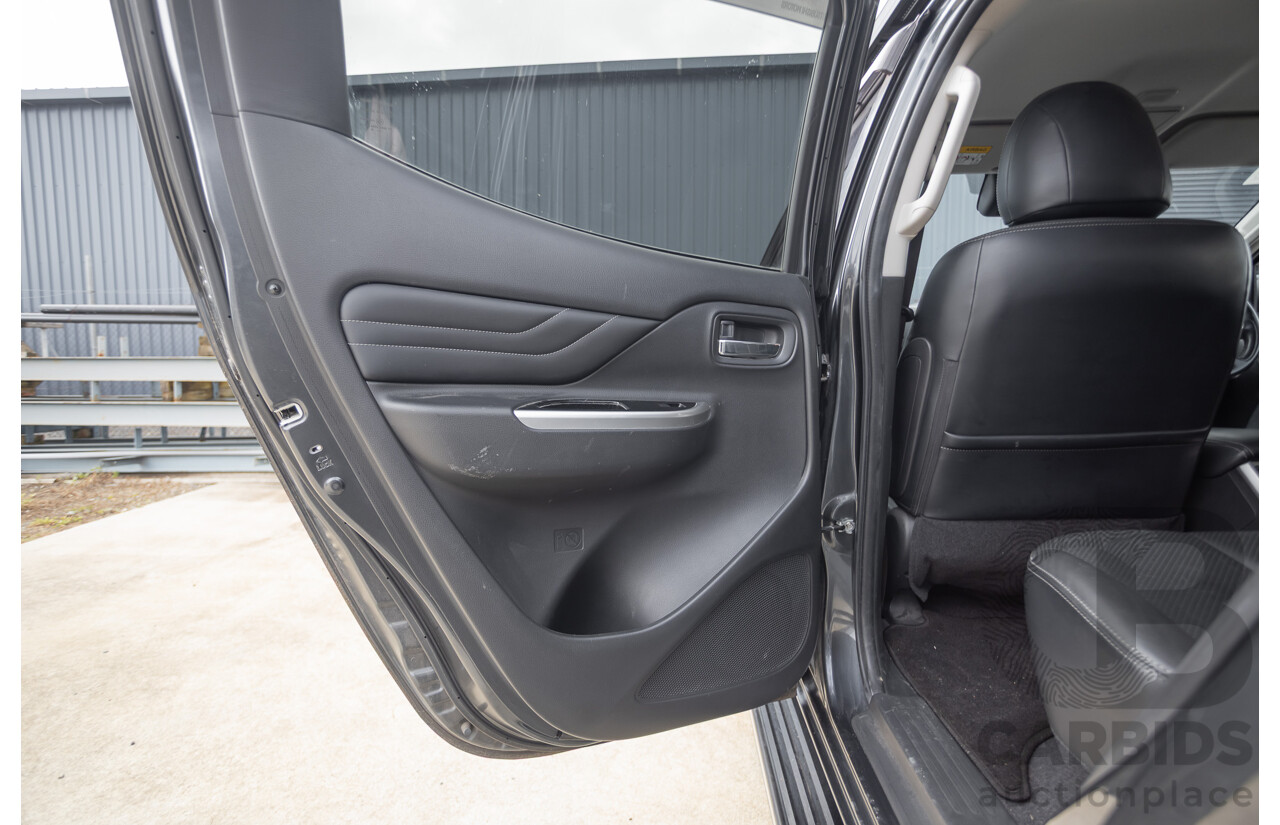 4/2019 Mitsubishi Triton GLS Premium (4x4) MR MY19 Double Cab Graphite Grey Metallic Turbo Diesel 2.4L