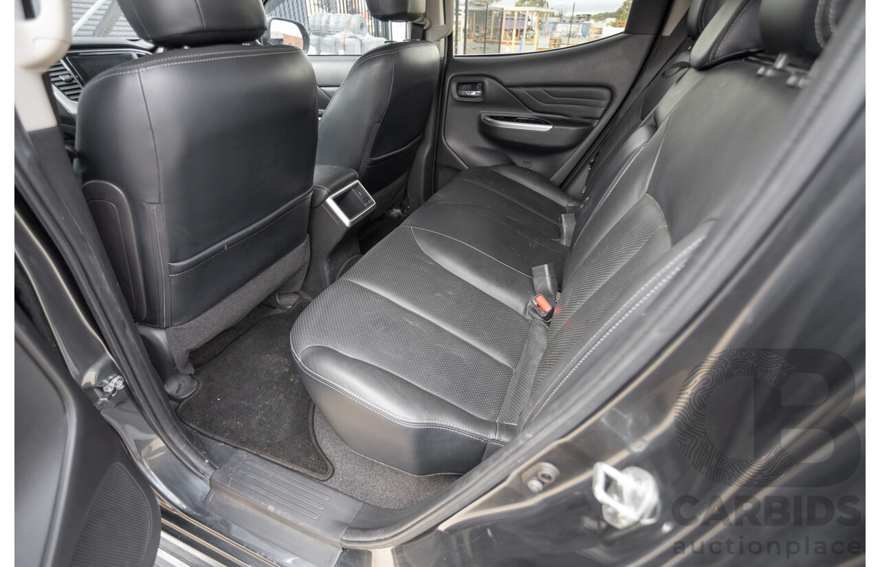 4/2019 Mitsubishi Triton GLS Premium (4x4) MR MY19 Double Cab Graphite Grey Metallic Turbo Diesel 2.4L