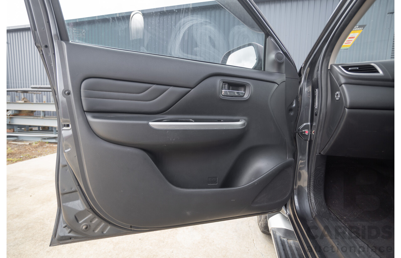 4/2019 Mitsubishi Triton GLS Premium (4x4) MR MY19 Double Cab Graphite Grey Metallic Turbo Diesel 2.4L