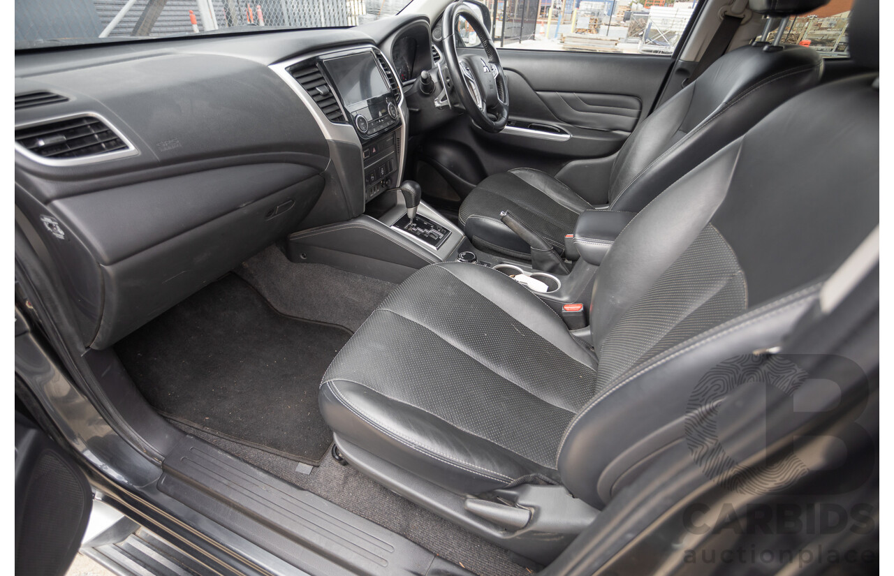 4/2019 Mitsubishi Triton GLS Premium (4x4) MR MY19 Double Cab Graphite Grey Metallic Turbo Diesel 2.4L