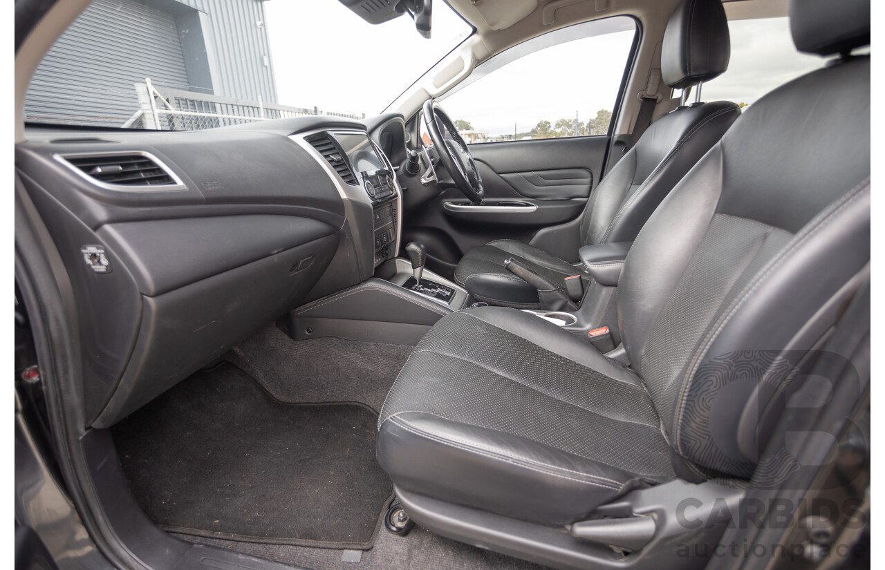 4/2019 Mitsubishi Triton GLS Premium (4x4) MR MY19 Double Cab Graphite Grey Metallic Turbo Diesel 2.4L