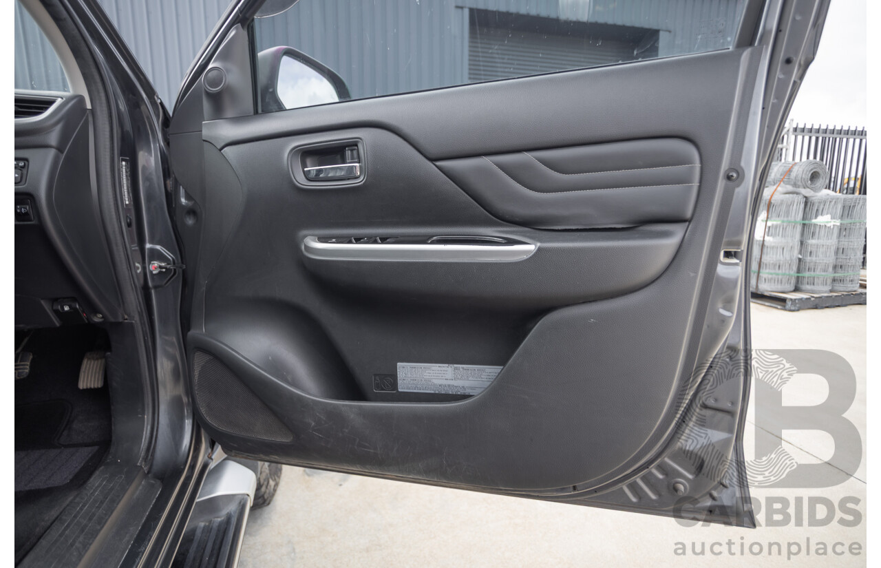 4/2019 Mitsubishi Triton GLS Premium (4x4) MR MY19 Double Cab Graphite Grey Metallic Turbo Diesel 2.4L