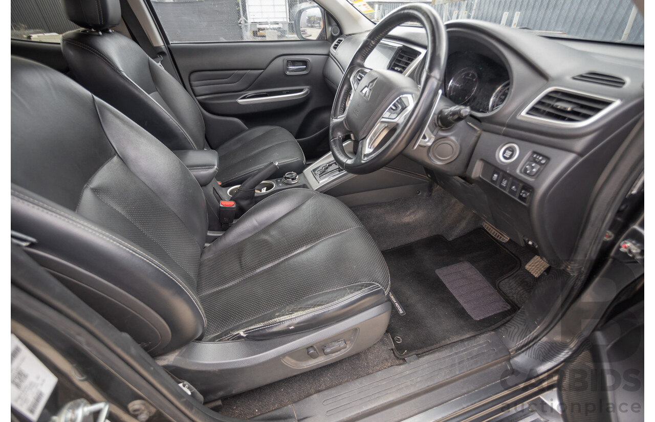 4/2019 Mitsubishi Triton GLS Premium (4x4) MR MY19 Double Cab Graphite Grey Metallic Turbo Diesel 2.4L