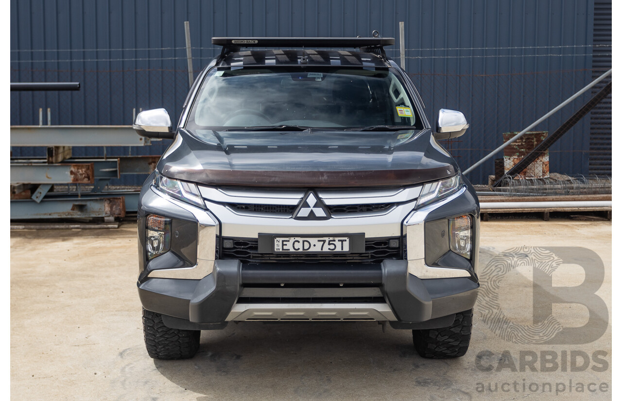 4/2019 Mitsubishi Triton GLS Premium (4x4) MR MY19 Double Cab Graphite Grey Metallic Turbo Diesel 2.4L