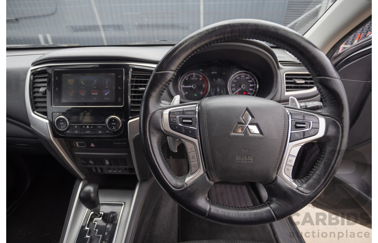 4/2019 Mitsubishi Triton GLS Premium (4x4) MR MY19 Double Cab Graphite Grey Metallic Turbo Diesel 2.4L