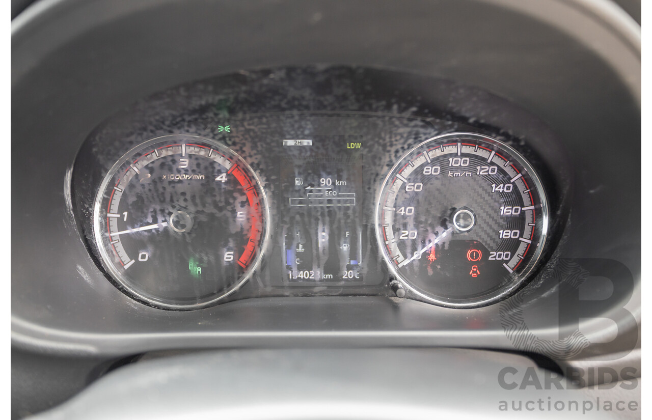 4/2019 Mitsubishi Triton GLS Premium (4x4) MR MY19 Double Cab Graphite Grey Metallic Turbo Diesel 2.4L