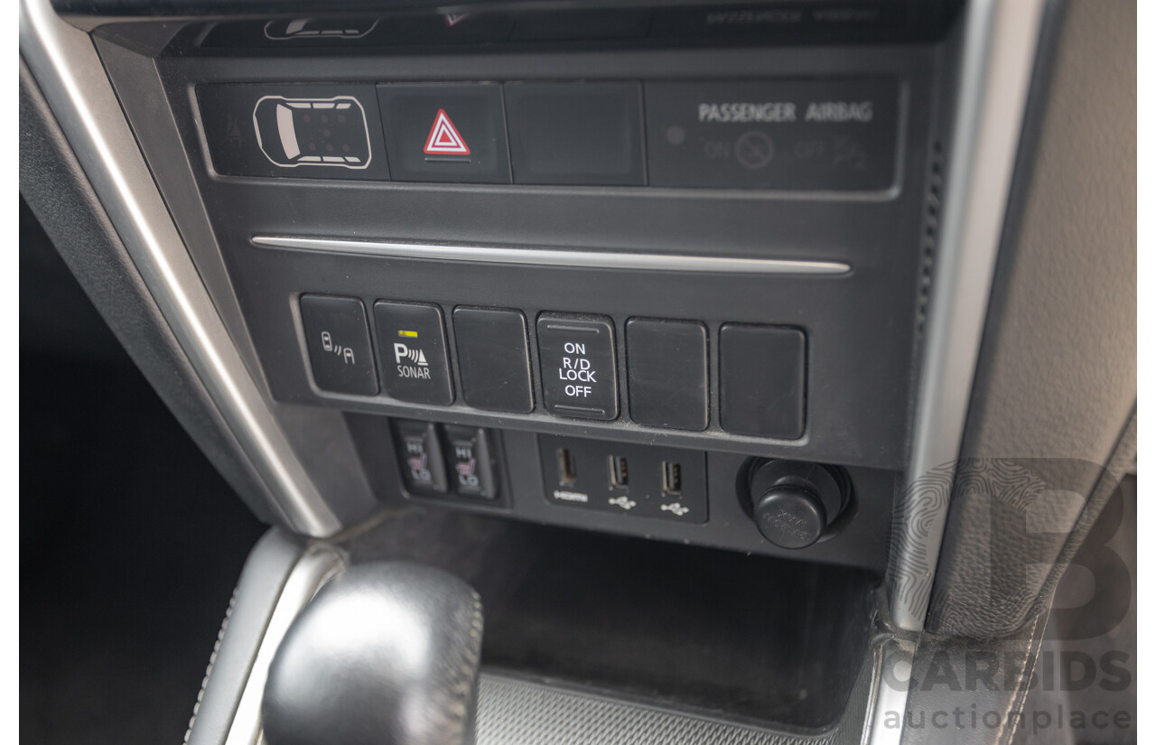 4/2019 Mitsubishi Triton GLS Premium (4x4) MR MY19 Double Cab Graphite Grey Metallic Turbo Diesel 2.4L