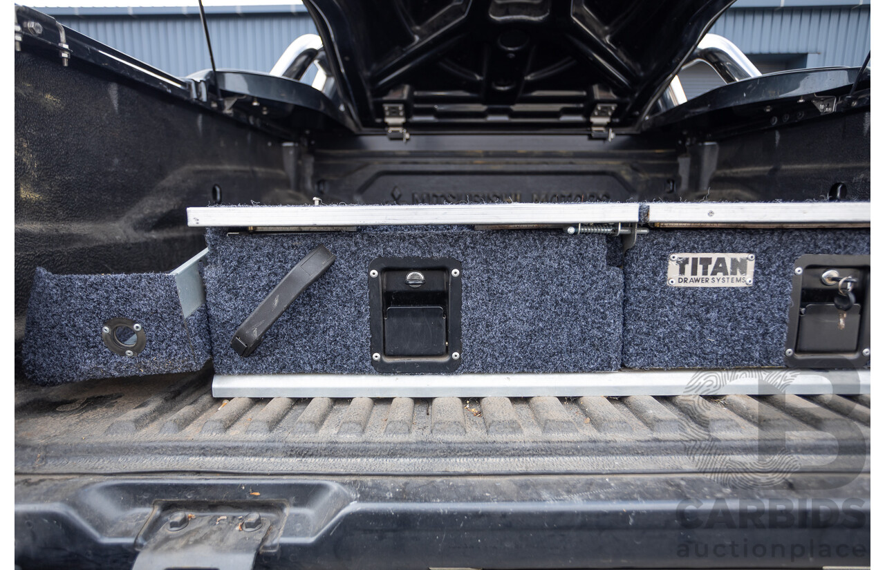 4/2019 Mitsubishi Triton GLS Premium (4x4) MR MY19 Double Cab Graphite Grey Metallic Turbo Diesel 2.4L