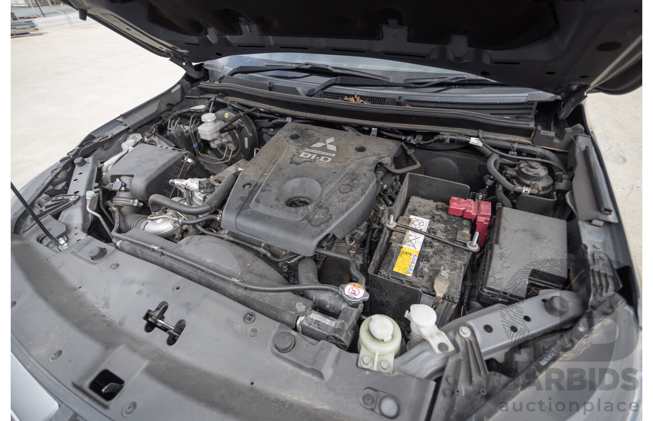 4/2019 Mitsubishi Triton GLS Premium (4x4) MR MY19 Double Cab Graphite Grey Metallic Turbo Diesel 2.4L