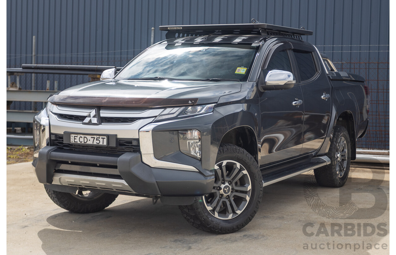 4/2019 Mitsubishi Triton GLS Premium (4x4) MR MY19 Double Cab Graphite Grey Metallic Turbo Diesel 2.4L