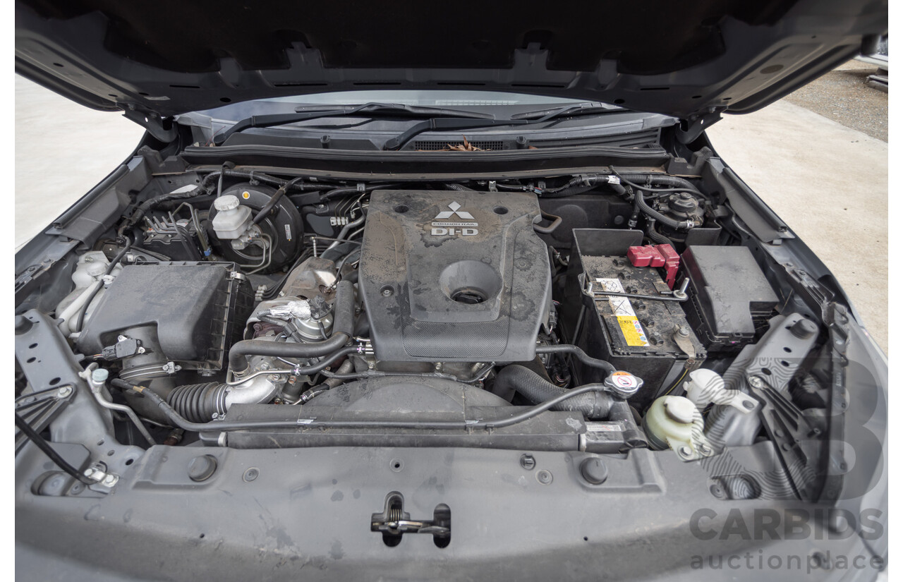 4/2019 Mitsubishi Triton GLS Premium (4x4) MR MY19 Double Cab Graphite Grey Metallic Turbo Diesel 2.4L