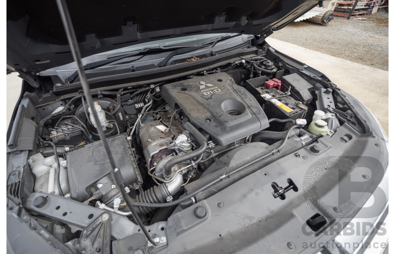 4/2019 Mitsubishi Triton GLS Premium (4x4) MR MY19 Double Cab Graphite Grey Metallic Turbo Diesel 2.4L