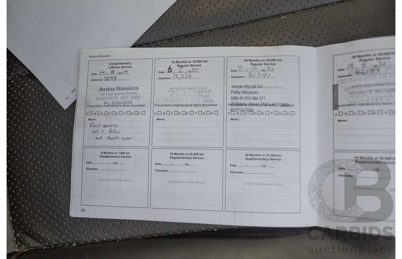 4/2019 Mitsubishi Triton GLS Premium (4x4) MR MY19 Double Cab Graphite Grey Metallic Turbo Diesel 2.4L