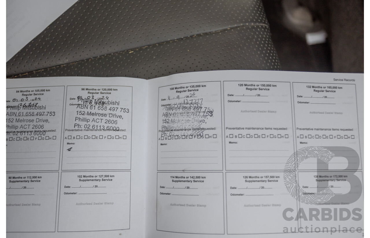 4/2019 Mitsubishi Triton GLS Premium (4x4) MR MY19 Double Cab Graphite Grey Metallic Turbo Diesel 2.4L