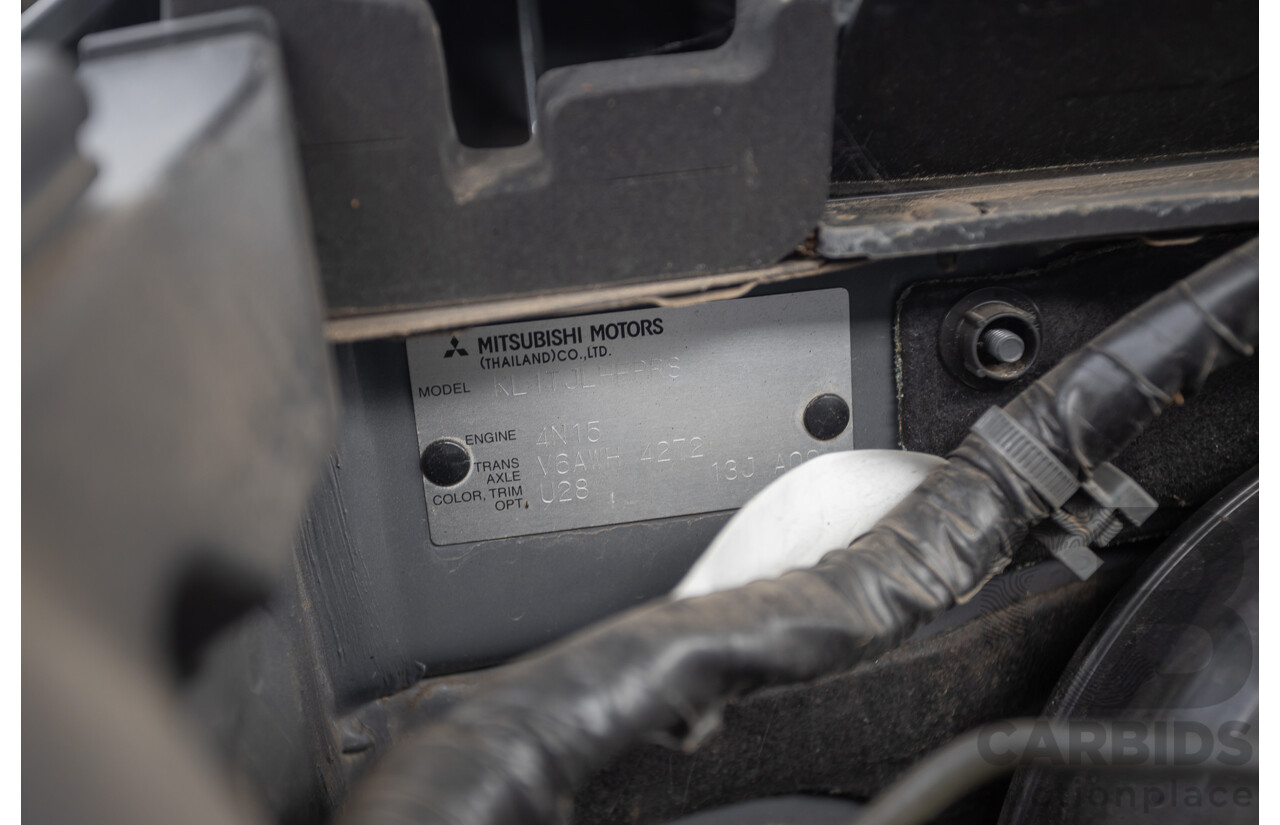 4/2019 Mitsubishi Triton GLS Premium (4x4) MR MY19 Double Cab Graphite Grey Metallic Turbo Diesel 2.4L