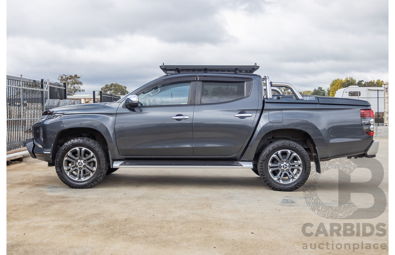 4/2019 Mitsubishi Triton GLS Premium (4x4) MR MY19 Double Cab Graphite Grey Metallic Turbo Diesel 2.4L