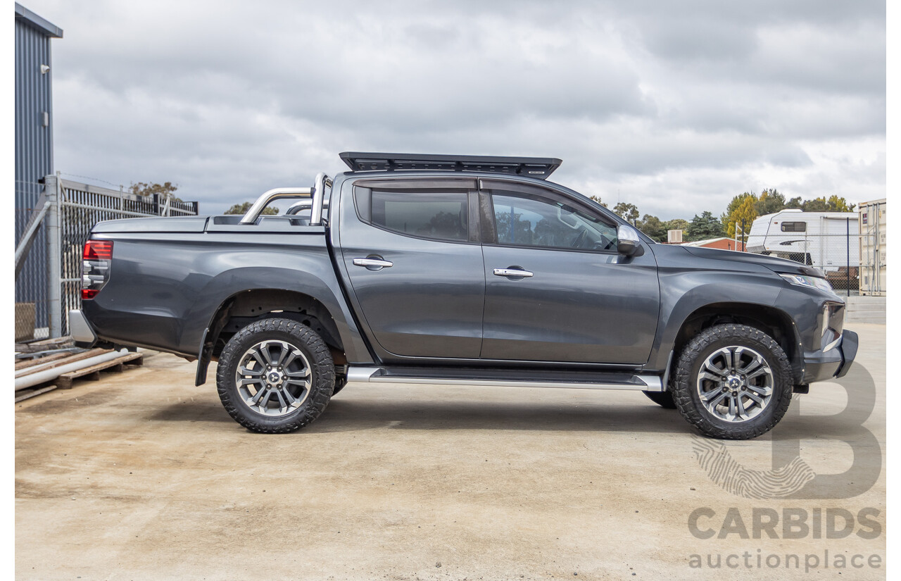 4/2019 Mitsubishi Triton GLS Premium (4x4) MR MY19 Double Cab Graphite Grey Metallic Turbo Diesel 2.4L