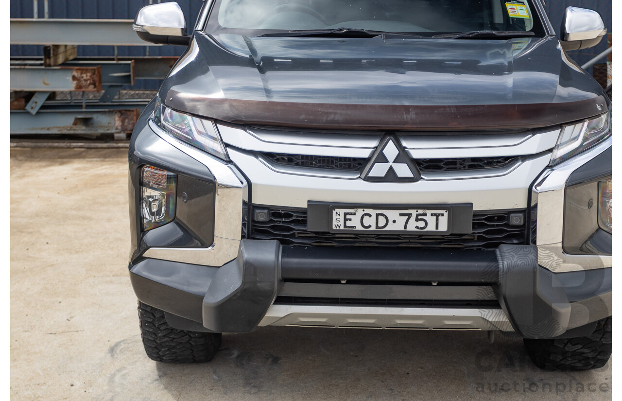 4/2019 Mitsubishi Triton GLS Premium (4x4) MR MY19 Double Cab Graphite Grey Metallic Turbo Diesel 2.4L