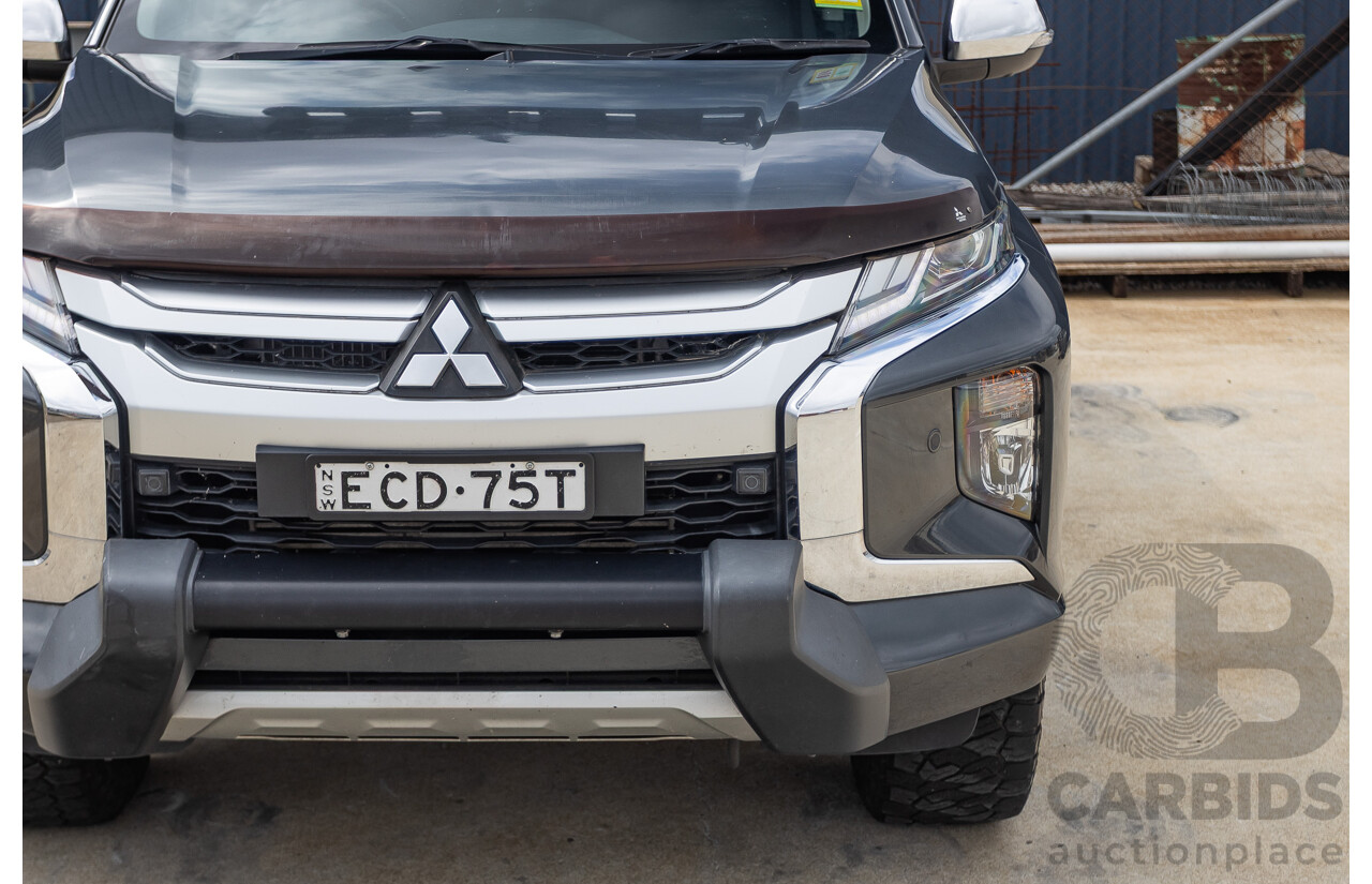 4/2019 Mitsubishi Triton GLS Premium (4x4) MR MY19 Double Cab Graphite Grey Metallic Turbo Diesel 2.4L