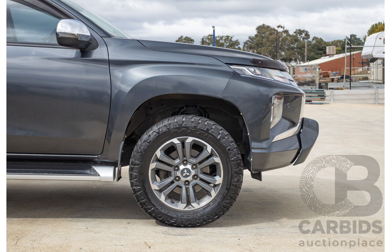 4/2019 Mitsubishi Triton GLS Premium (4x4) MR MY19 Double Cab Graphite Grey Metallic Turbo Diesel 2.4L