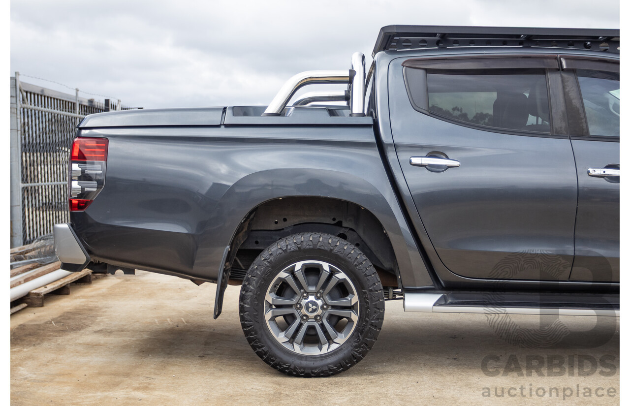 4/2019 Mitsubishi Triton GLS Premium (4x4) MR MY19 Double Cab Graphite Grey Metallic Turbo Diesel 2.4L
