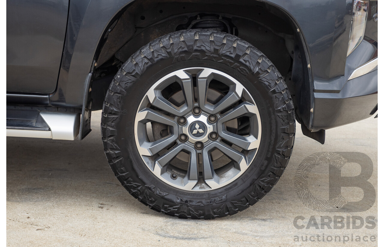 4/2019 Mitsubishi Triton GLS Premium (4x4) MR MY19 Double Cab Graphite Grey Metallic Turbo Diesel 2.4L
