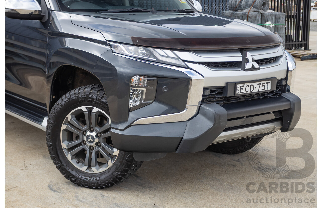 4/2019 Mitsubishi Triton GLS Premium (4x4) MR MY19 Double Cab Graphite Grey Metallic Turbo Diesel 2.4L