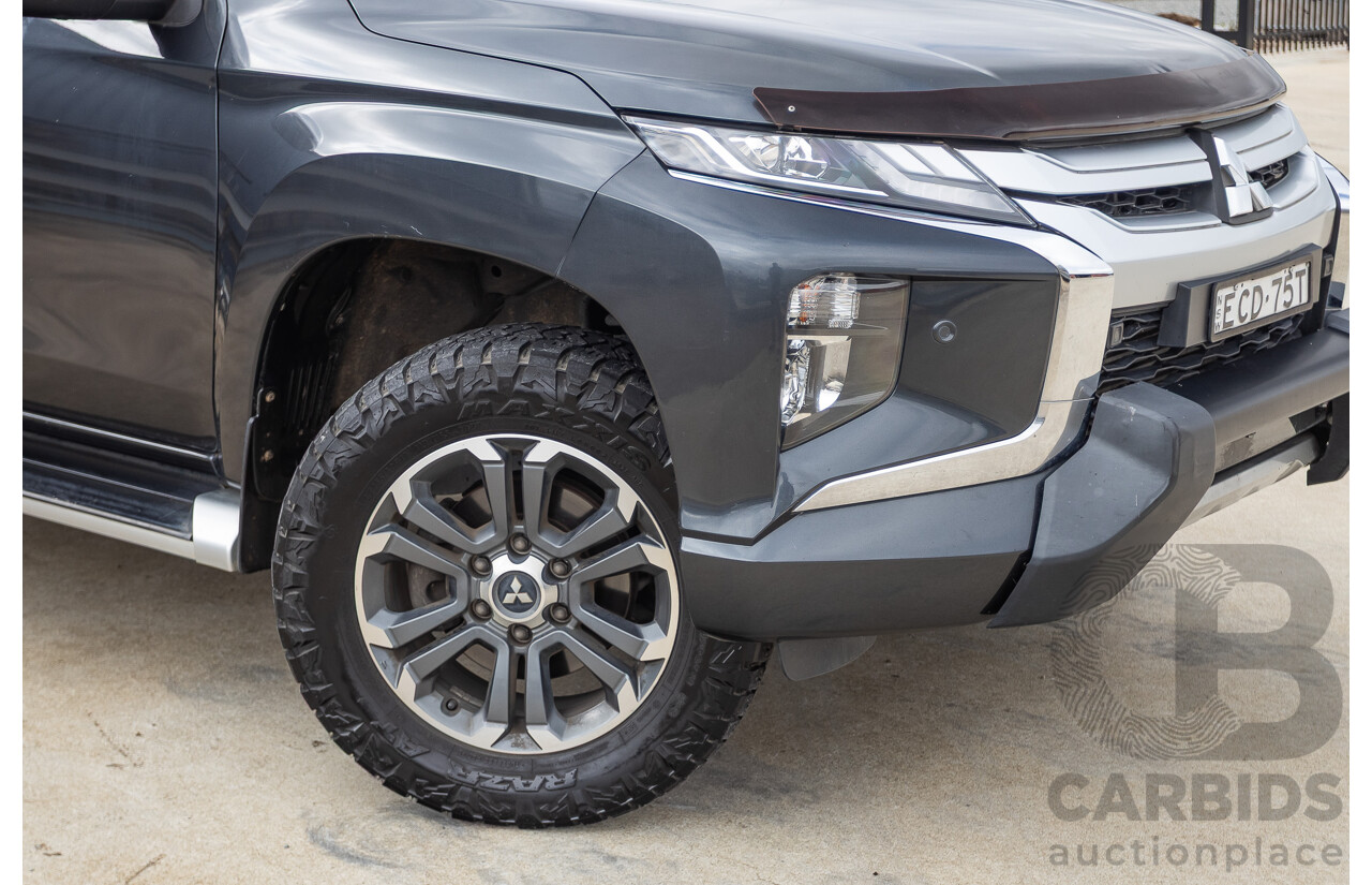 4/2019 Mitsubishi Triton GLS Premium (4x4) MR MY19 Double Cab Graphite Grey Metallic Turbo Diesel 2.4L