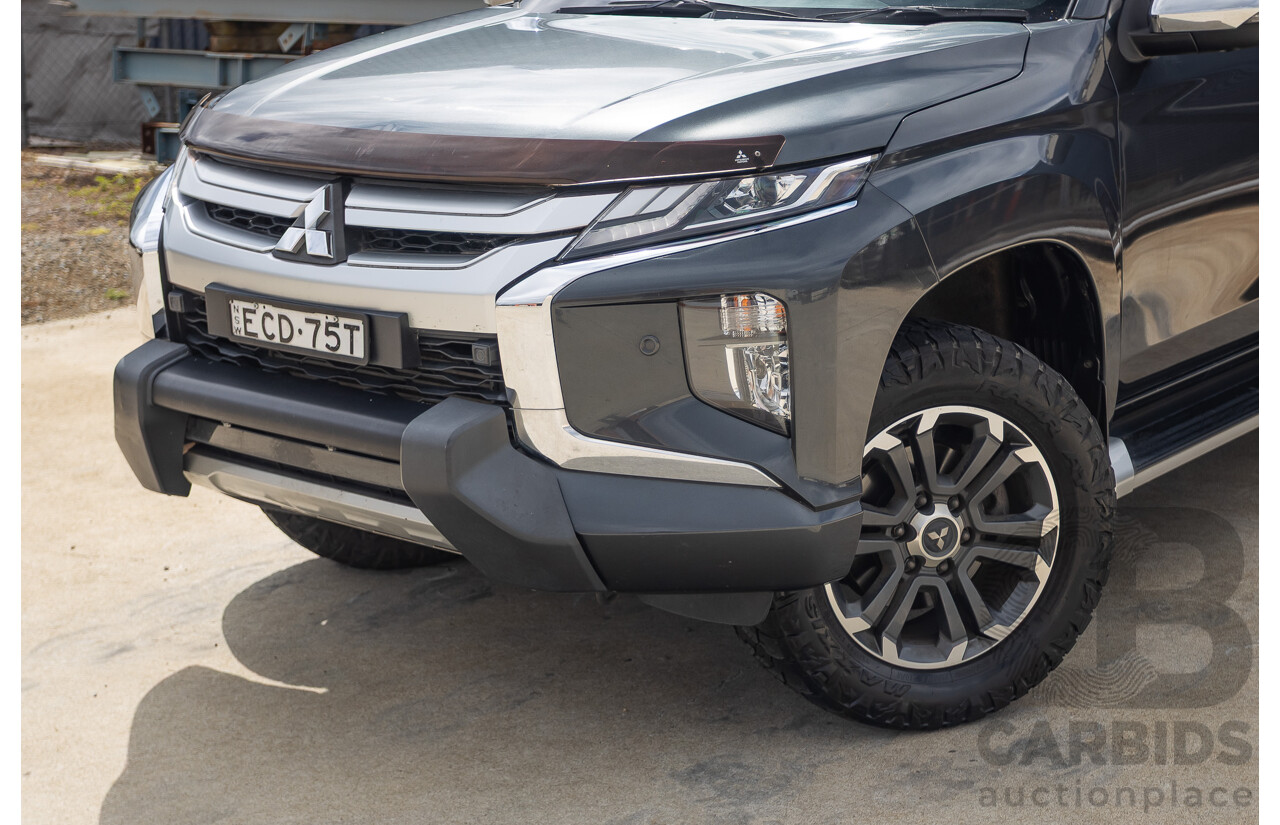 4/2019 Mitsubishi Triton GLS Premium (4x4) MR MY19 Double Cab Graphite Grey Metallic Turbo Diesel 2.4L
