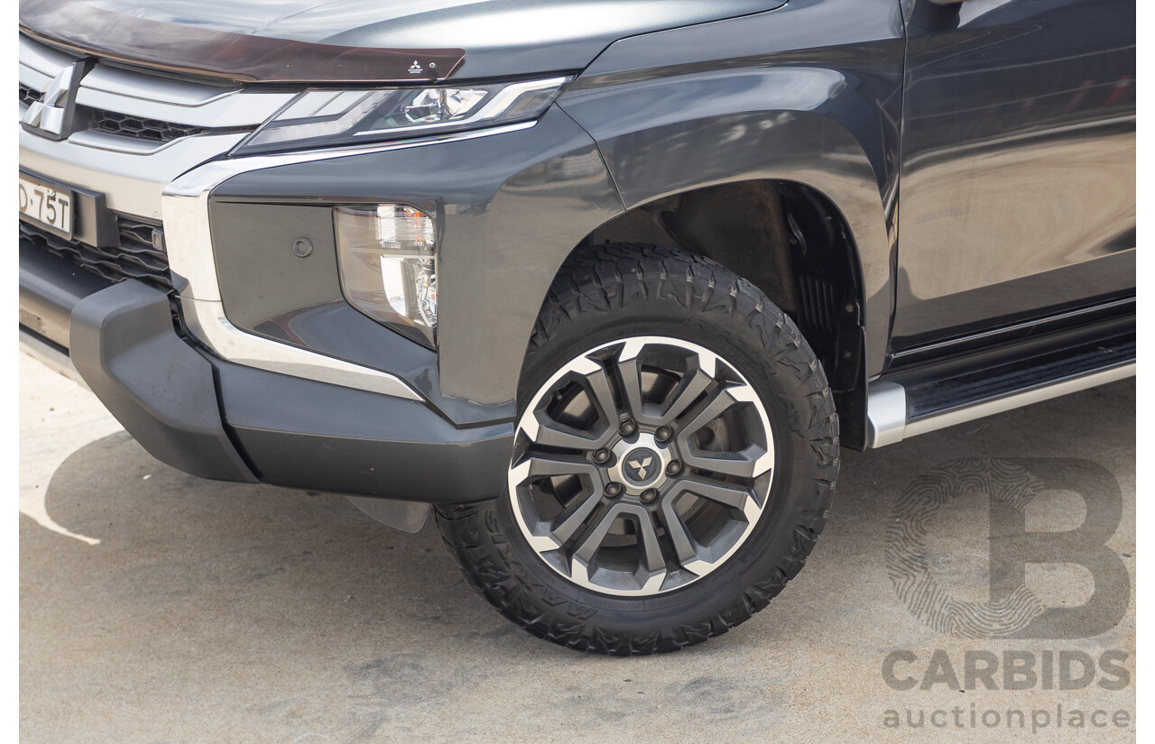 4/2019 Mitsubishi Triton GLS Premium (4x4) MR MY19 Double Cab Graphite Grey Metallic Turbo Diesel 2.4L