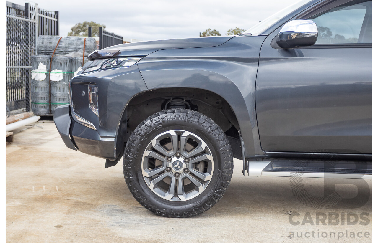 4/2019 Mitsubishi Triton GLS Premium (4x4) MR MY19 Double Cab Graphite Grey Metallic Turbo Diesel 2.4L