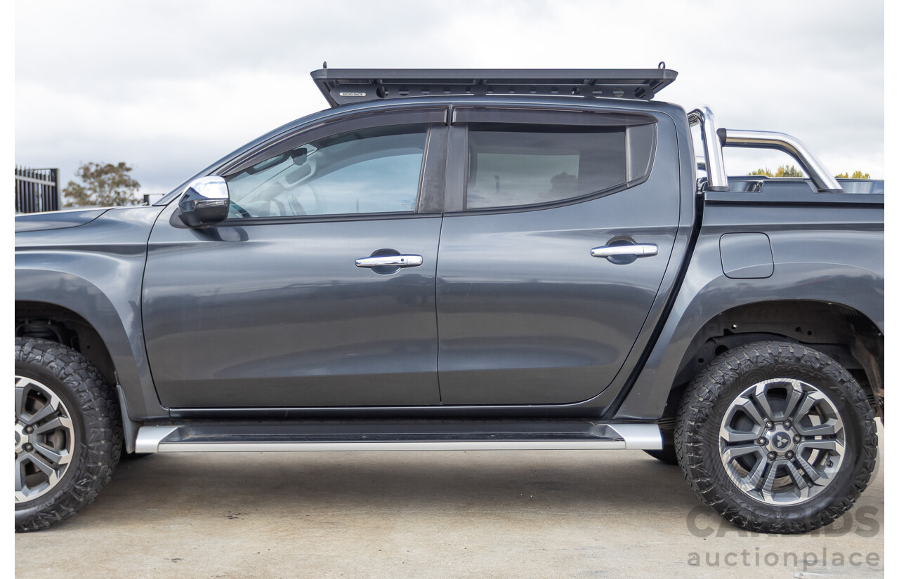 4/2019 Mitsubishi Triton GLS Premium (4x4) MR MY19 Double Cab Graphite Grey Metallic Turbo Diesel 2.4L