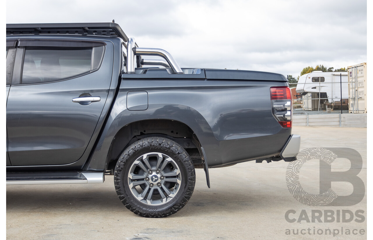 4/2019 Mitsubishi Triton GLS Premium (4x4) MR MY19 Double Cab Graphite Grey Metallic Turbo Diesel 2.4L