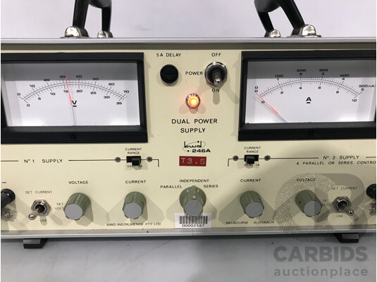 BWD 246A Dual Benchtop Power Supply