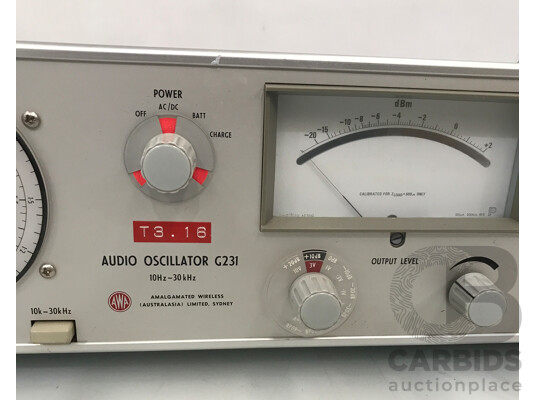 AWA (G231) Audio Oscillator
