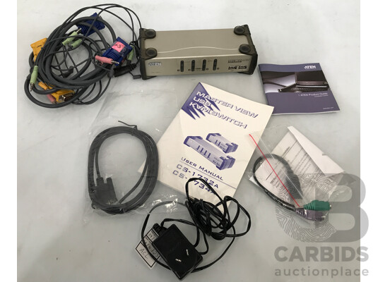 1662786 · ATEN (CS1734A) 4-Port USB KVMP Switch