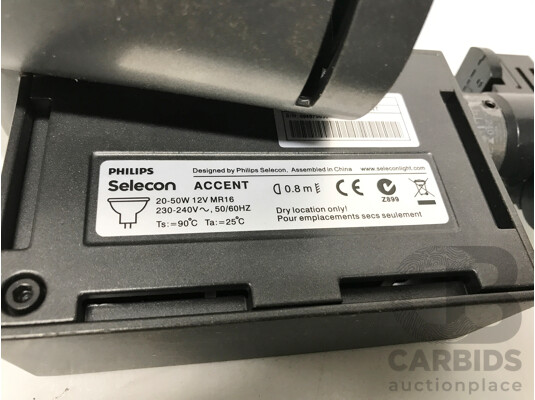 Bulk Lot of Philips Selecon Accent Display Class Tracklights