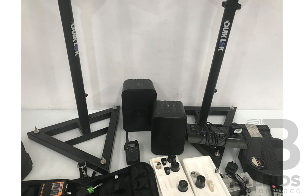 Bulk Lot of Assorted Audio & Video Equipment