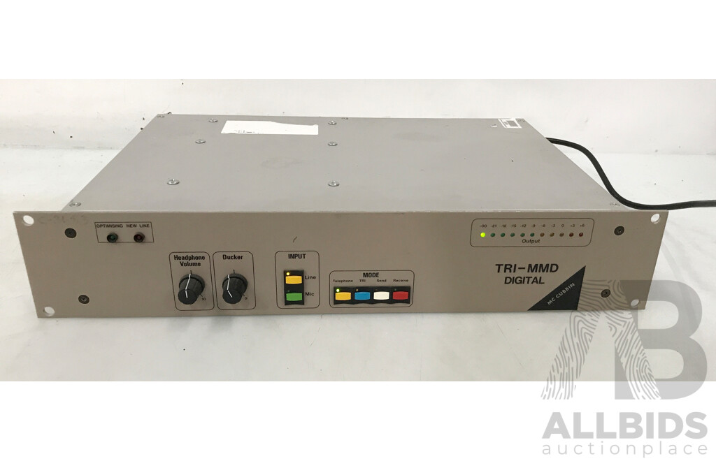 McCubbin Electronics Telephone Hybrid Unit Recorder Interface Radio