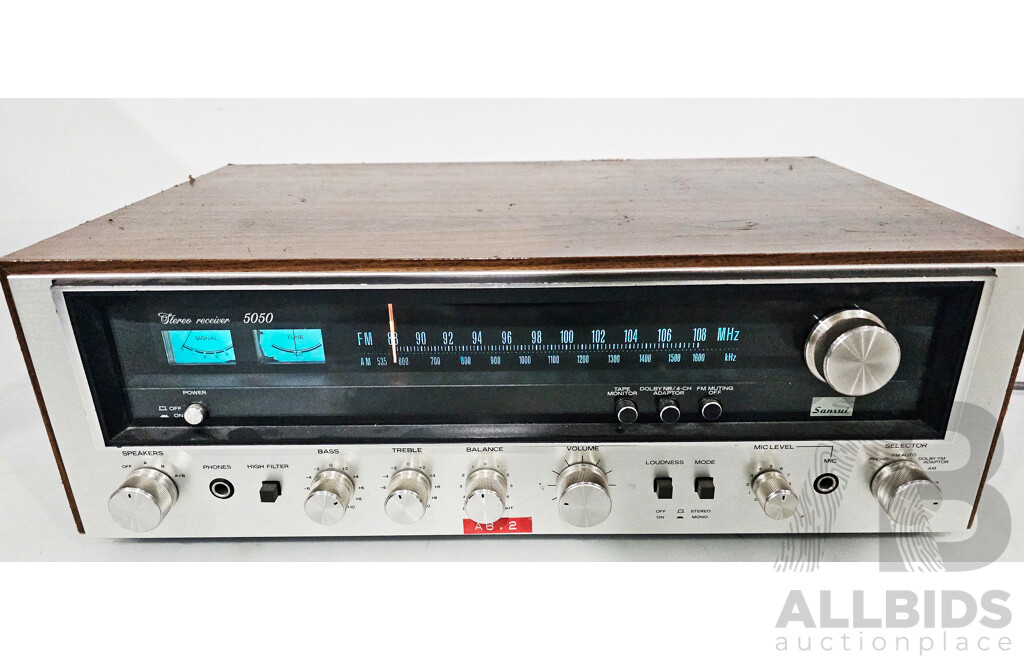 Sansui (5050) Stereo Receiver
