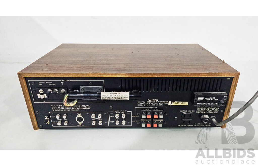Sansui (5050) Stereo Receiver