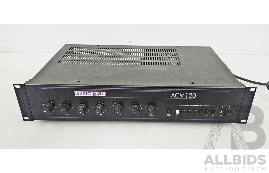 AudioTelex (ACM120) 4-Channel Amplifier