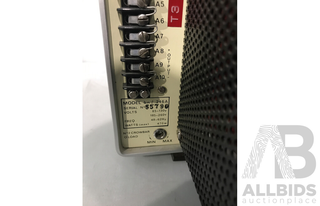 BWD 246A Dual Benchtop Power Supply