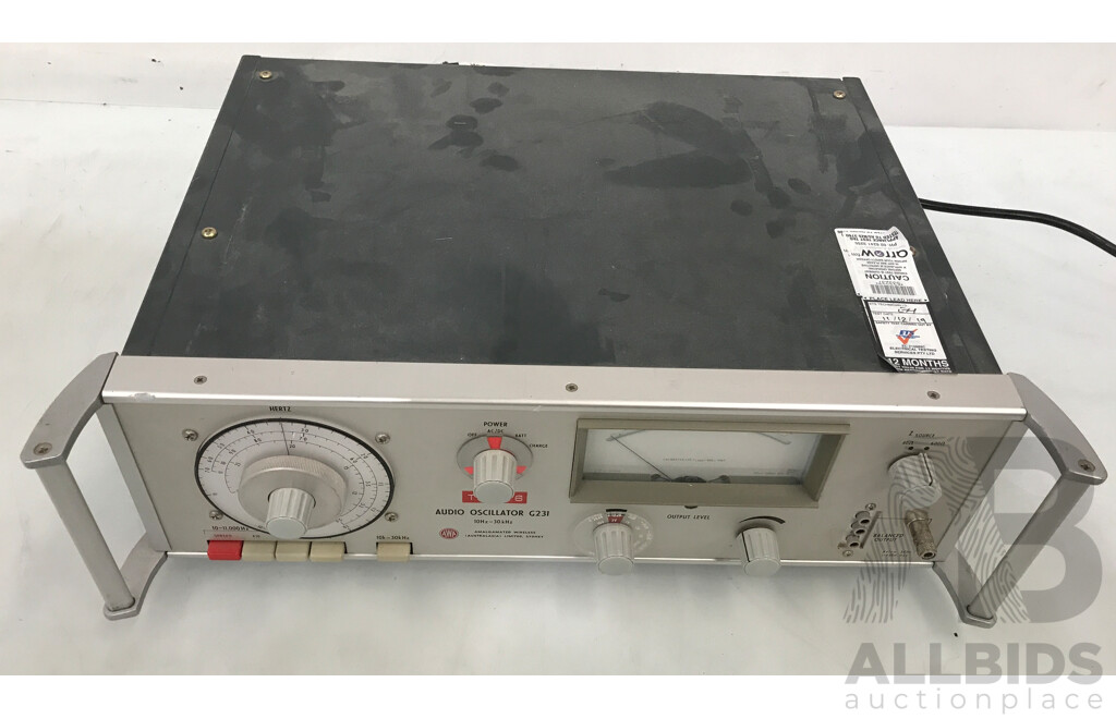 AWA (G231) Audio Oscillator