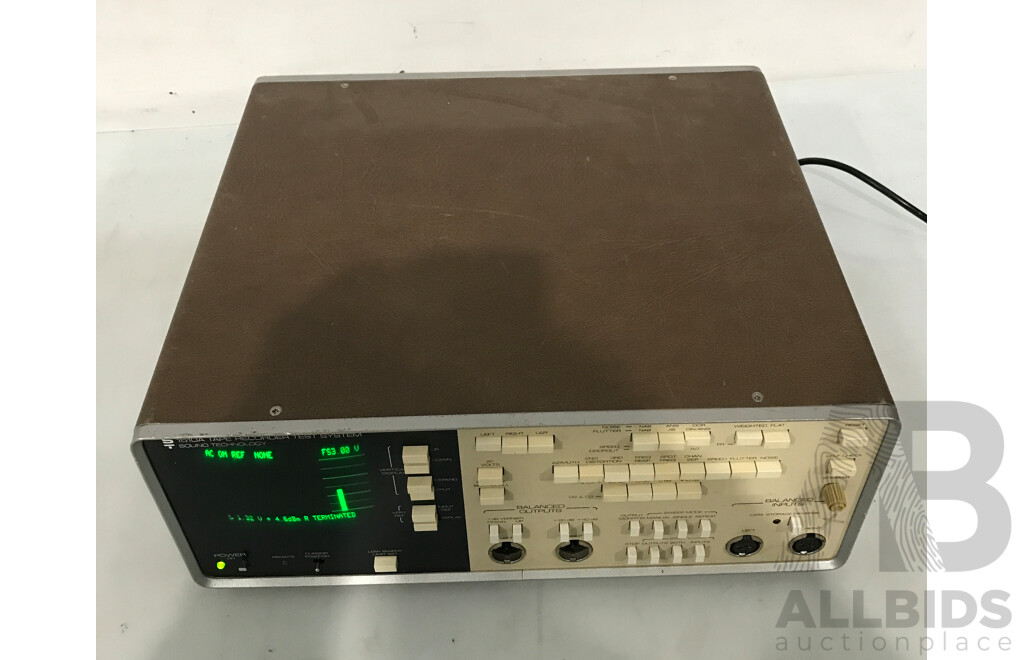 Sound Technology (1510A) Tape Recorder Test System