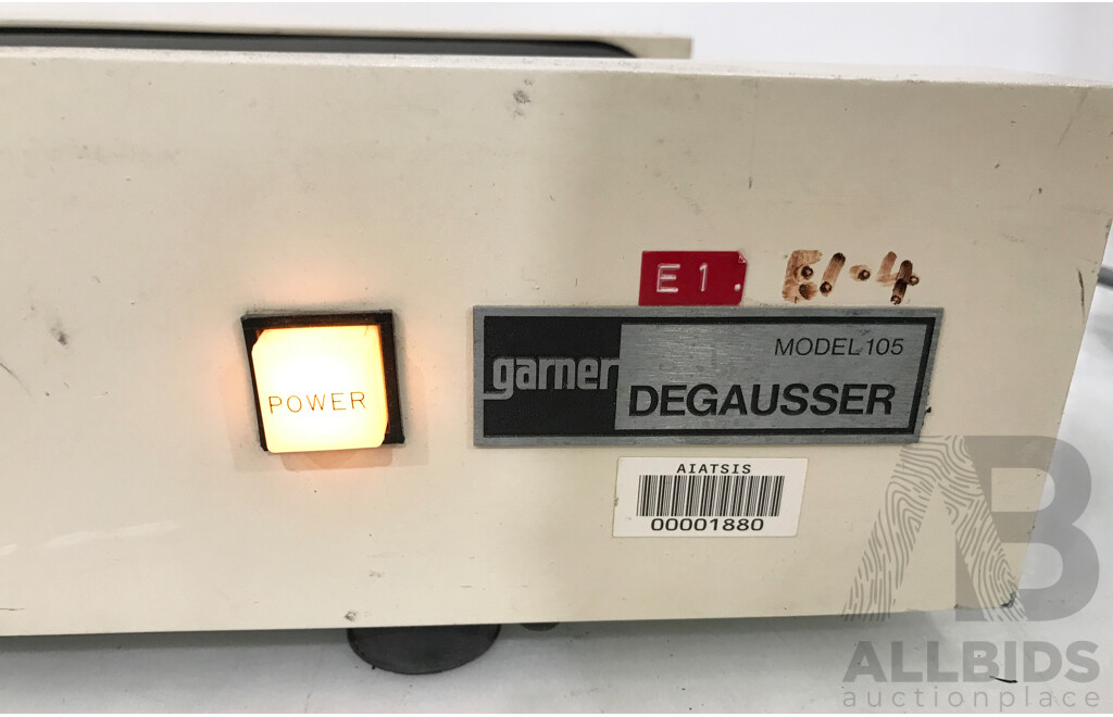 Garner 105 Conveyor Dataraser