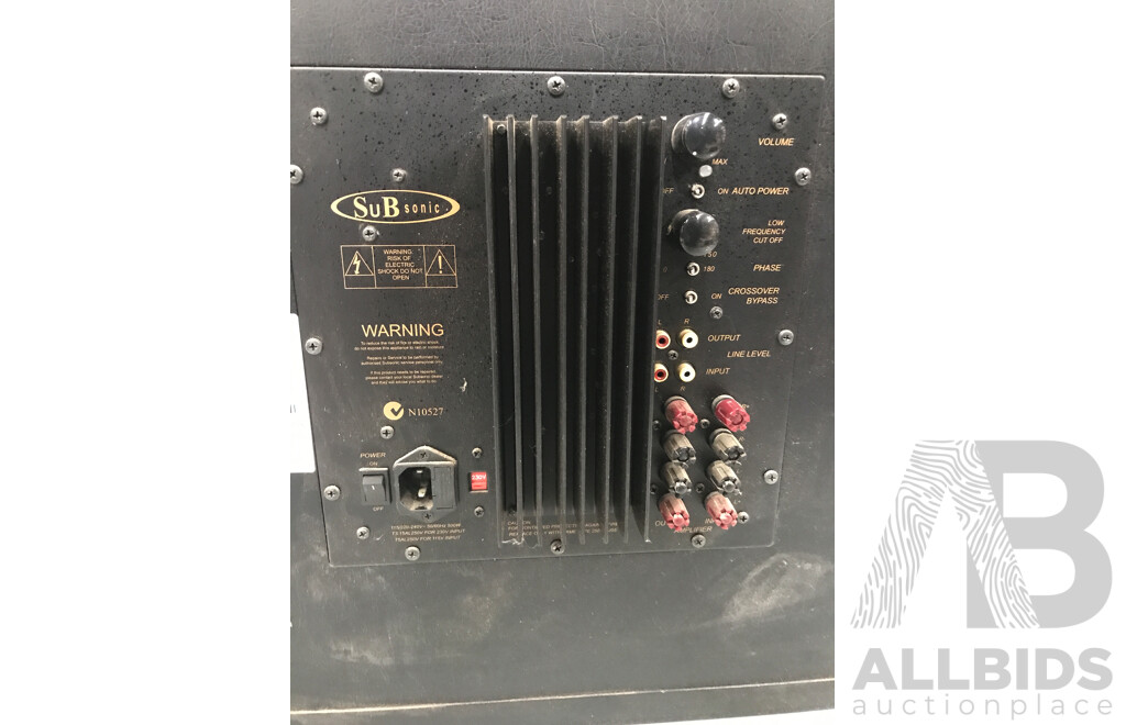SubSonic Conference Room Powered Subbase Speaker